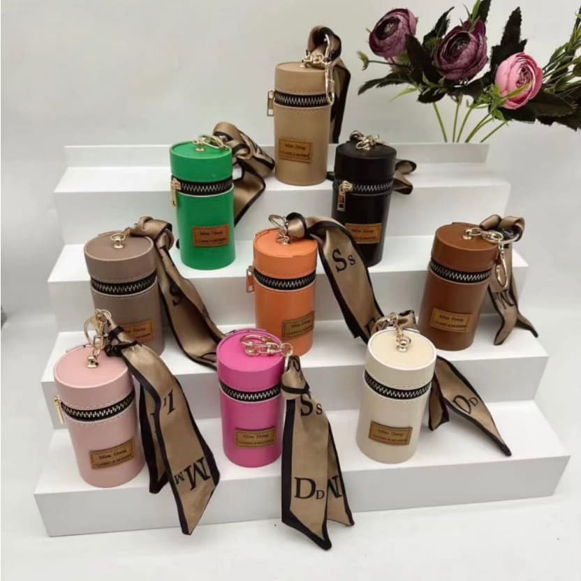 ASALOOG Acessório Para Bolsa Porta Baton e Chaveiro Luxo Ref: DA-1506