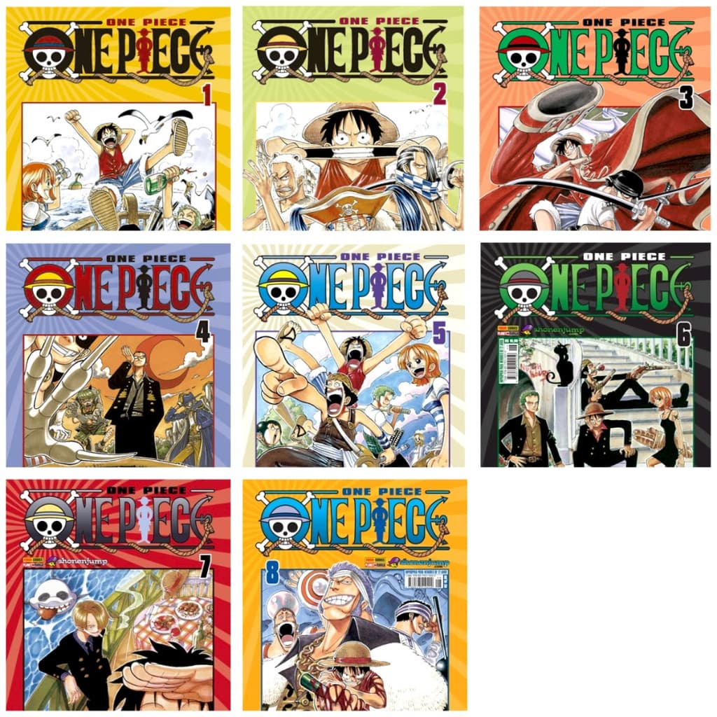 Mangá One piece Vol.Variados(Reimpressao)
