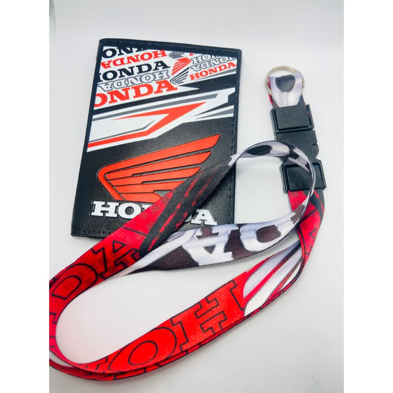 Kit carteira e cordão Honda