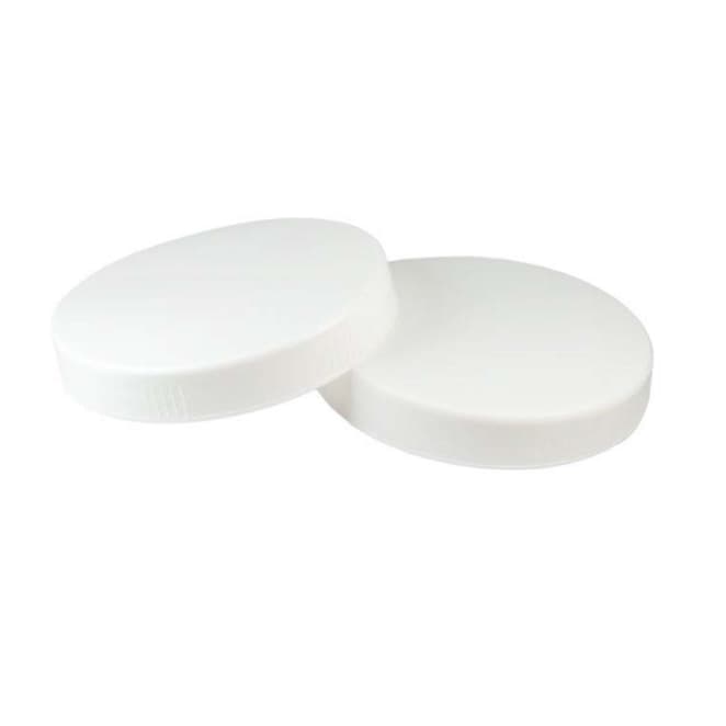 Tampa Plastica para conserva 90mm - Kit com 10un