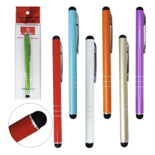 Caneta Touch Ergonomica Digital Em Metal Para Celular / Tablet