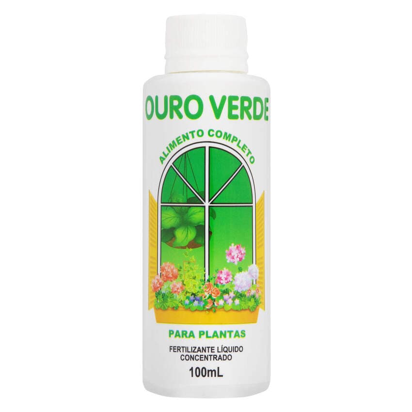 Adubo Fertilizante Ouro Verde Líquido 100 mL
