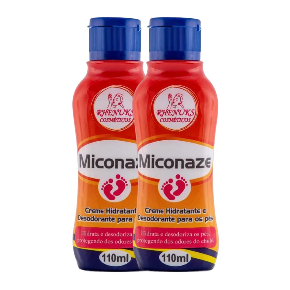 Kit 2 Cremes Miconaze 120ml - Rachaduras/Ressecamento