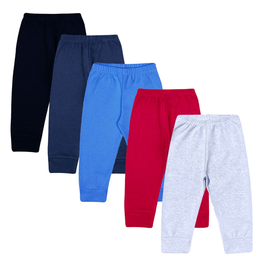 KIT 5 Calças Infantil tipo Mijão, Cores Menino.