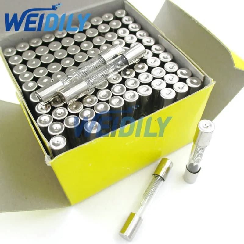 Kit 10 Peças Fusível de Alta Tensão Forno de Microondas 5kv 0.75a 0.6a 0.8a 0.9a 600ma 750ma 800ma 900ma 6*40mm