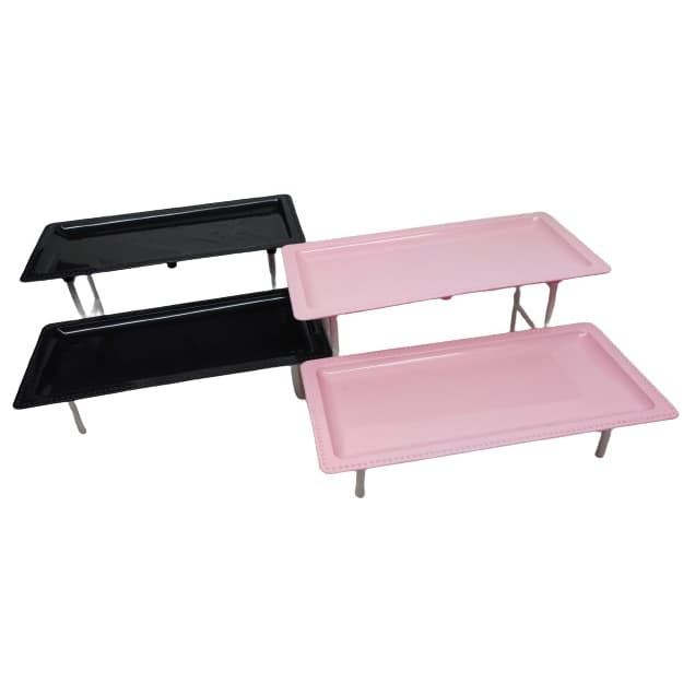 Bandeja Escada Porta Doces e Guloseimas Decoração de Plástico