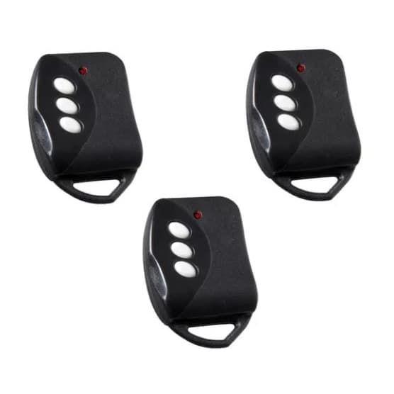 (3 Unid) Controle Key 433mhz Portão Garen, Ppa, Alarme