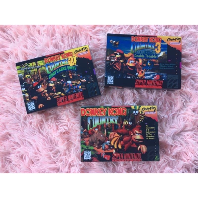 3 caixa repro super Nintendo ou Nintendo 64