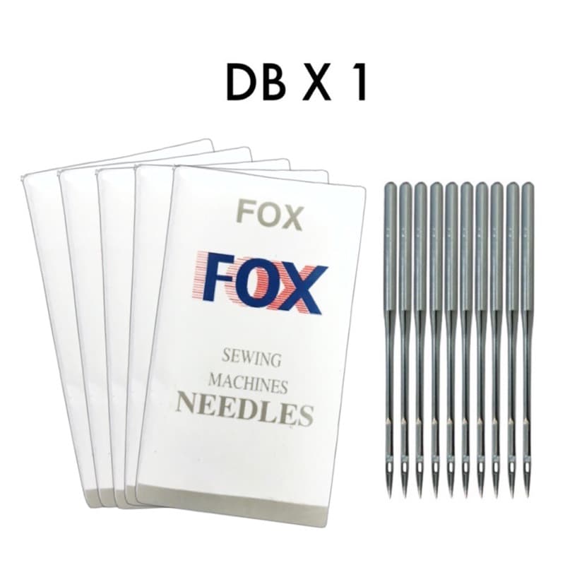 50 Agulhas Reta Cabo Fino DBx1 Nº9/10/11/12/14/16/18/19/20/21 Maquina Costura Industrial