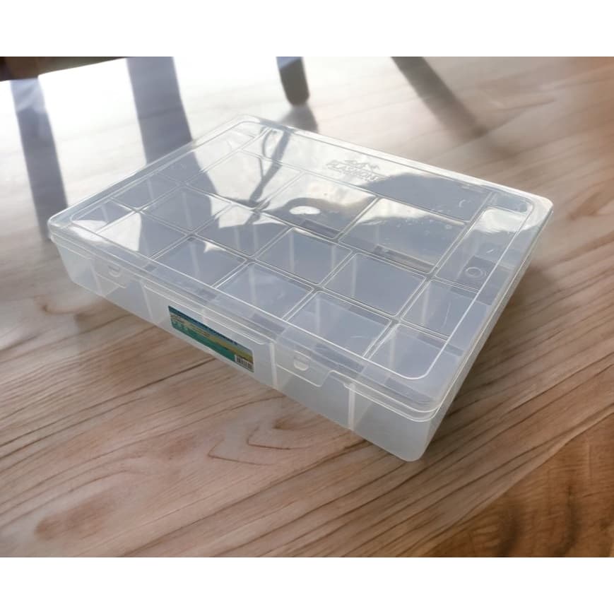 Caixa Box com Divisorias Porta Parafusos Pregos Ferramentas Chaves 3 Tamanhos