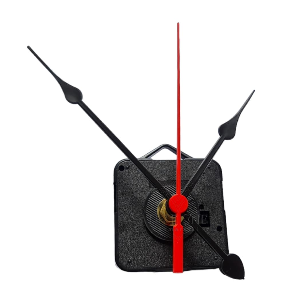 1 Máquina De Relógio com Ponteiros Gota - Eixos a escolher entre 13/17/19/21+  Chave para Montagem