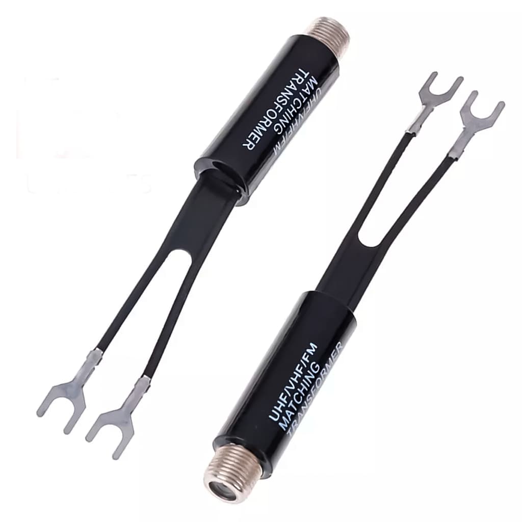 Kit 10 Ballum Caneta Blindado Para Antena Transforma Impedância De 75 P/ 300 Ohms