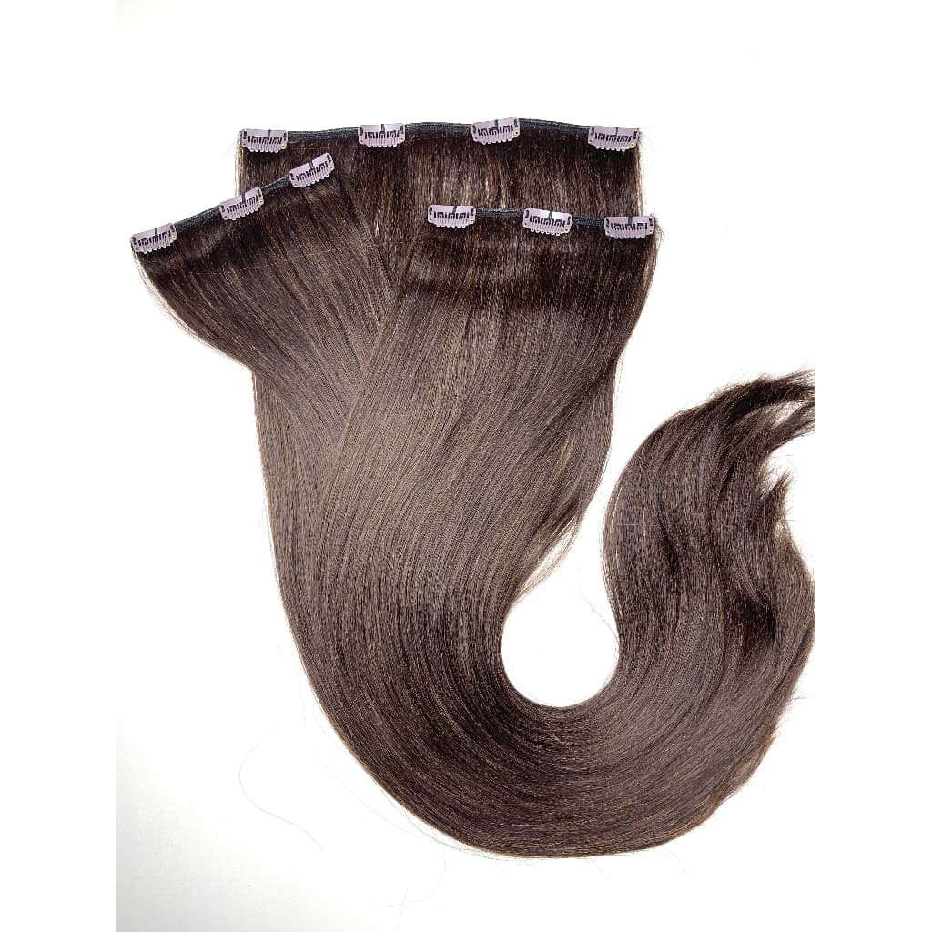 Tic Tac Cabelo Orgânico Bio 100% Fibra Liso Yaki 75 Cm 3 Telas 120 gramas