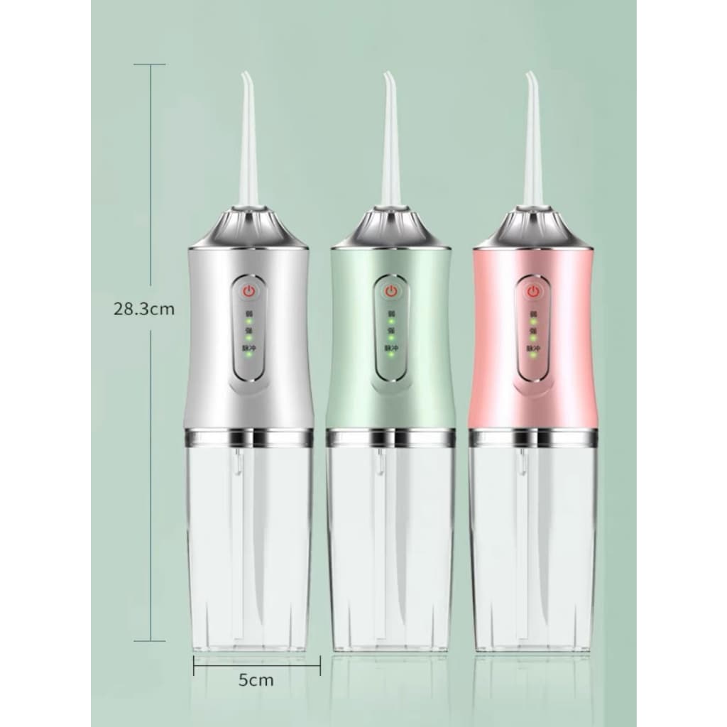 Runtoo Utilidades para Casa-Irrigador Dental Oral 220ml Higiene Limpeza Bucal Portátil Limpador de Dente