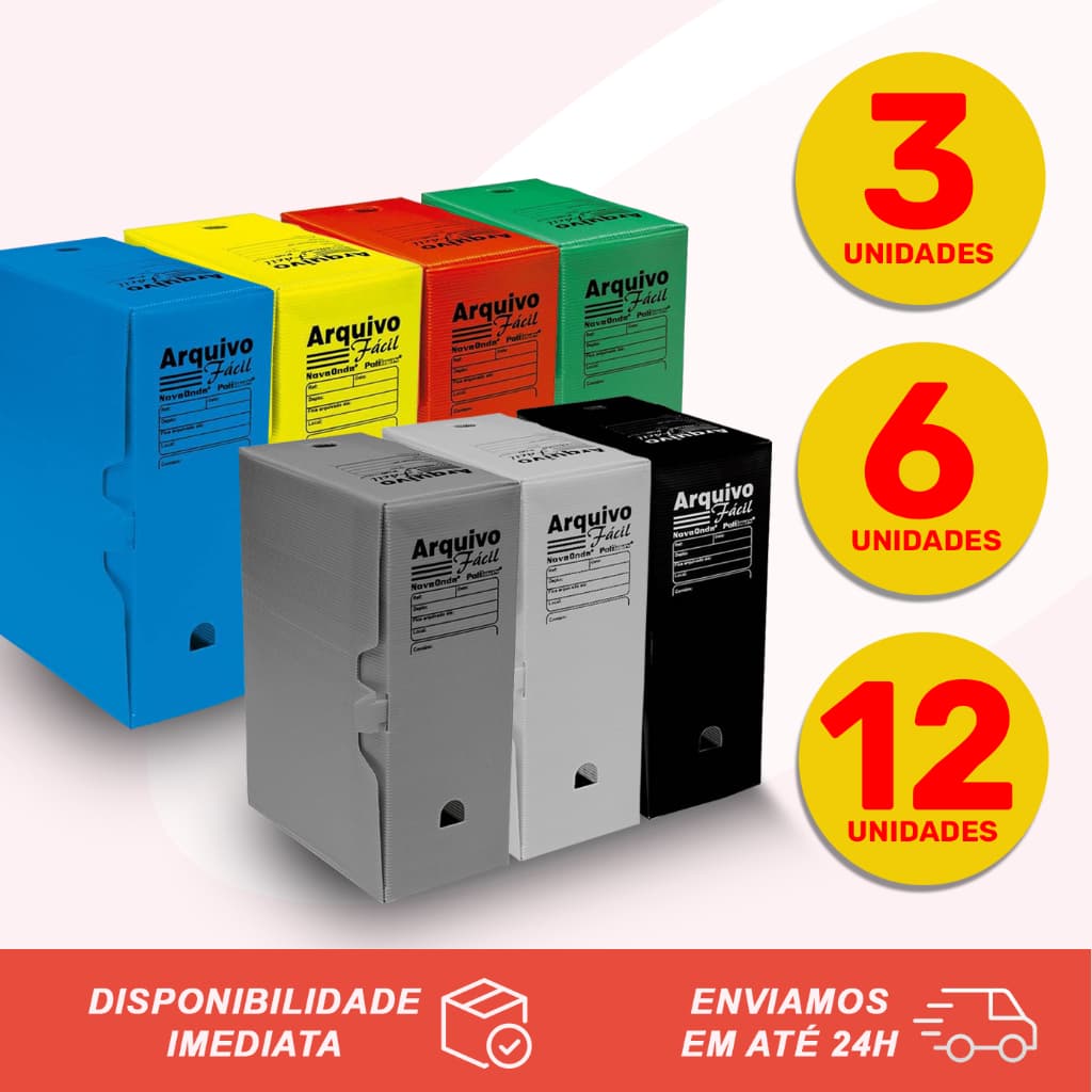 KIT PROMOCIONAL Arquivo Morto Polionda Ofício Polibrás