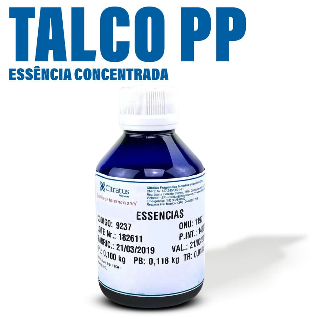 Essência Pura Talco PP HS 100ml - Citratus