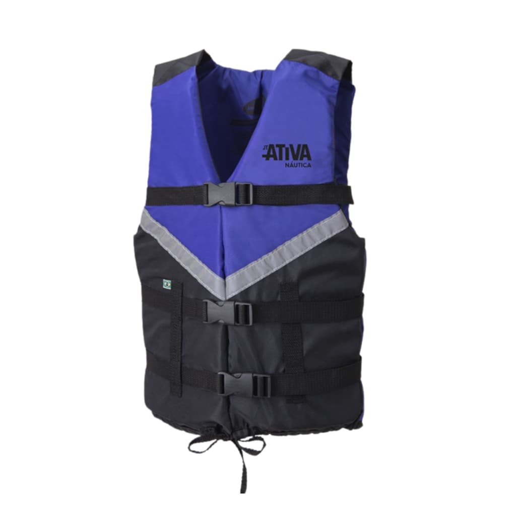 Colete Salva Vidas Adulto Ativa Canoa 2.0 - 70kg A 150kg