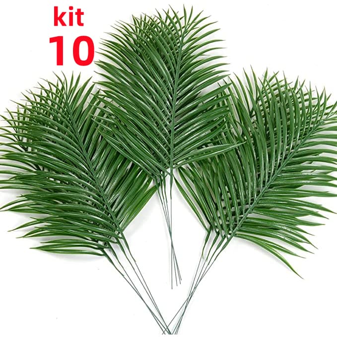 Kit C/10 Folhagem Artificial Espalhada Decoração Em Jardins Festa