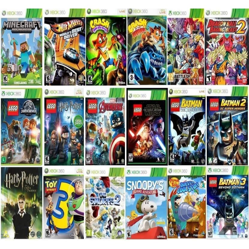 Kit 3 Jogos a Sua Escolha Xbox 360