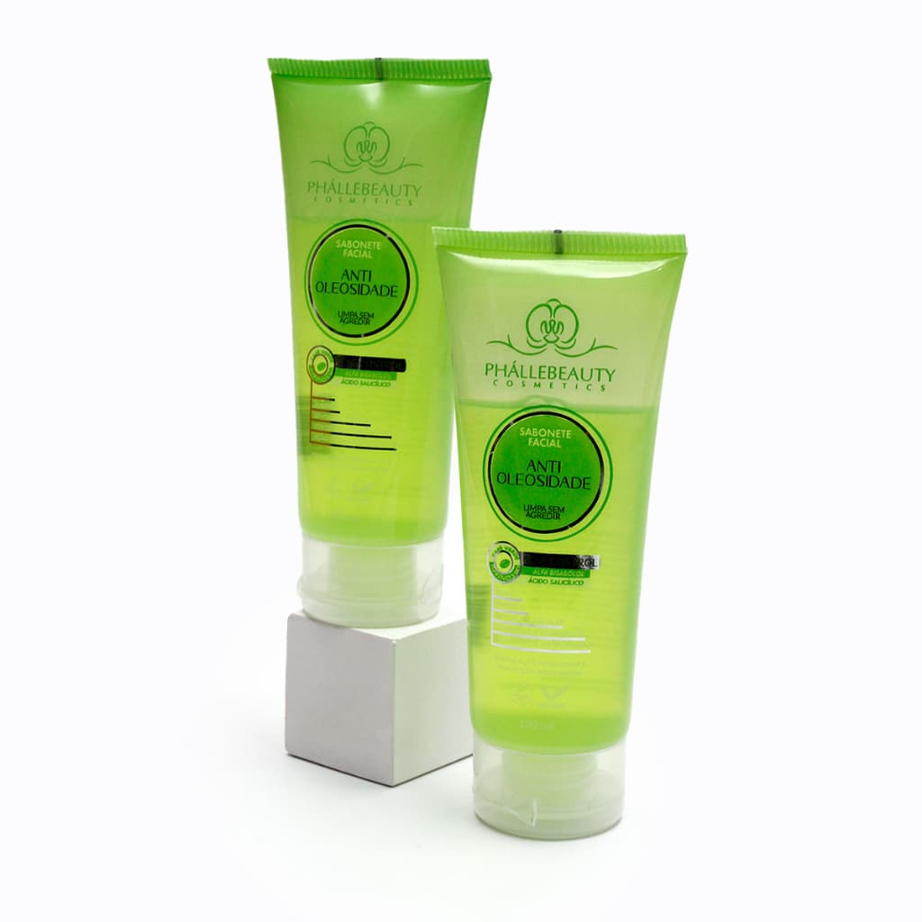 Sabonete Facial Anti Oleosidade Controle da Acne Phallebeauty PH0567