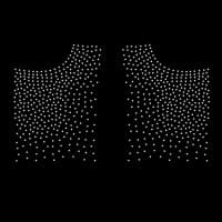 Bolso Salp. (par) Prata - Ref.4460 - aplique strass