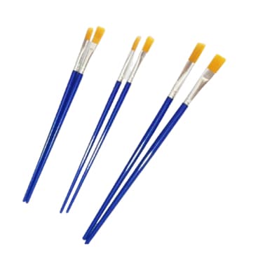 Conjunto c/6 Pinceis Artísticos Pintura pincel