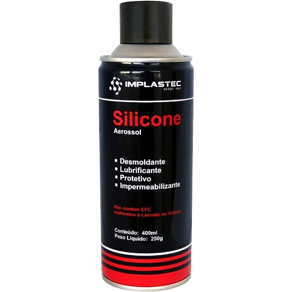Silicone Desmoldante Aerossol 250g / 400ml Implastec