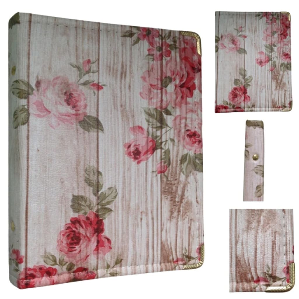 PASTA PARA HINOS N.03 FLORAL (18,5cm X 24,5cm)