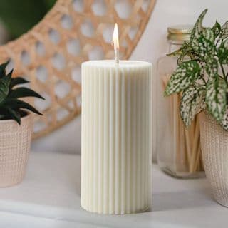 Vela Decorativa Geométrica Grossa - Linha Geo GE011 Média