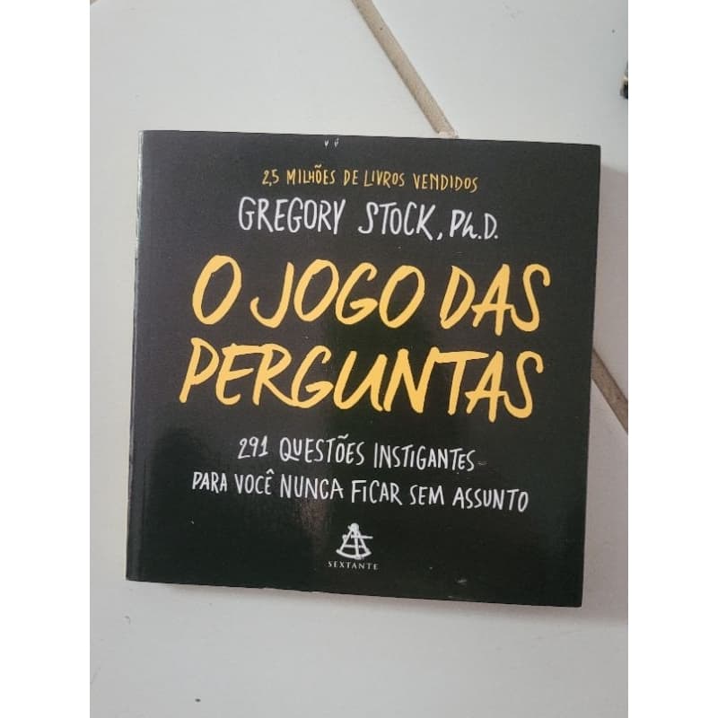 Livro O jogo das perguntas