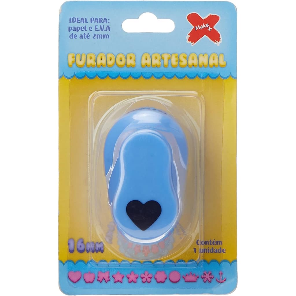 Furador Cortador Perfurador para Papel e EVA 16mm 1.6cm Artesanal