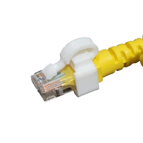Clip Reparo RJ45 Trava Conector Kit com 5 unidades