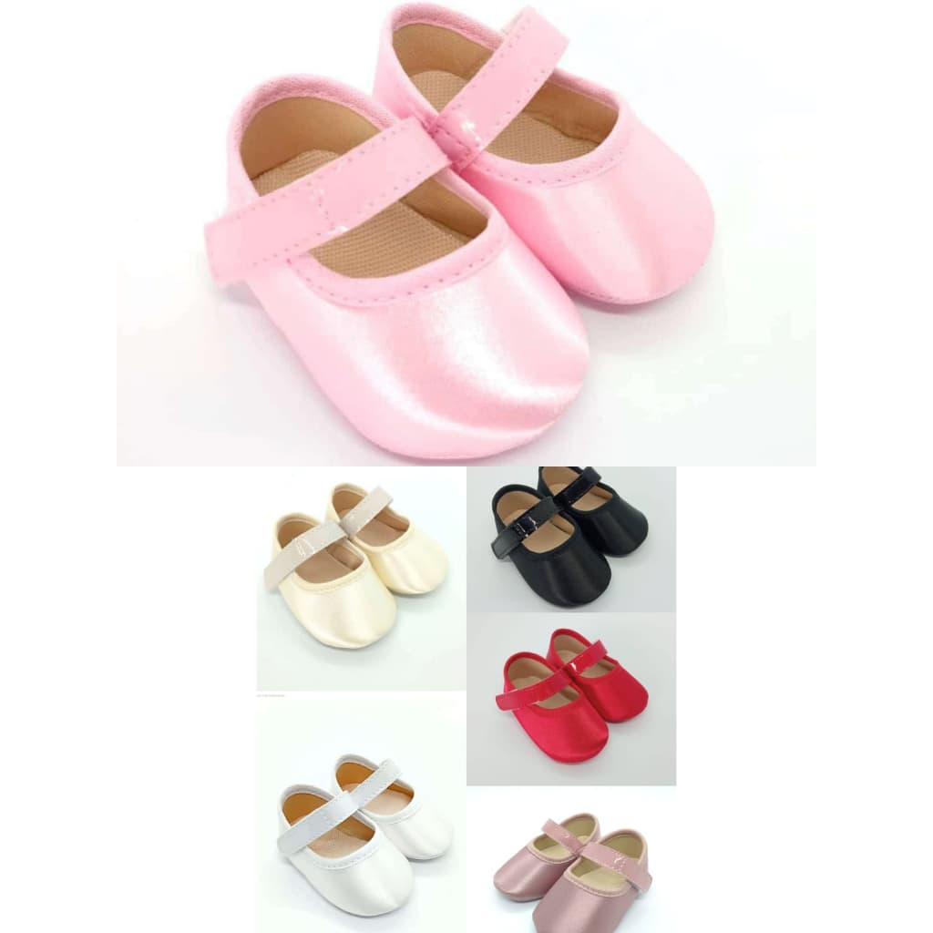 KIT 4 PARES SAPATINHO CETIM ESTRUTURADO PARA CUSTOMIZAÇÃO