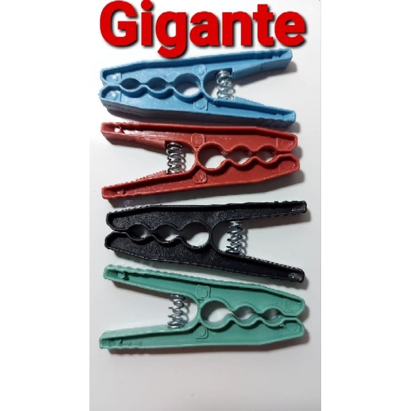 Prendedor kit 120 Unidades De Prendedores de Plástico Gigante