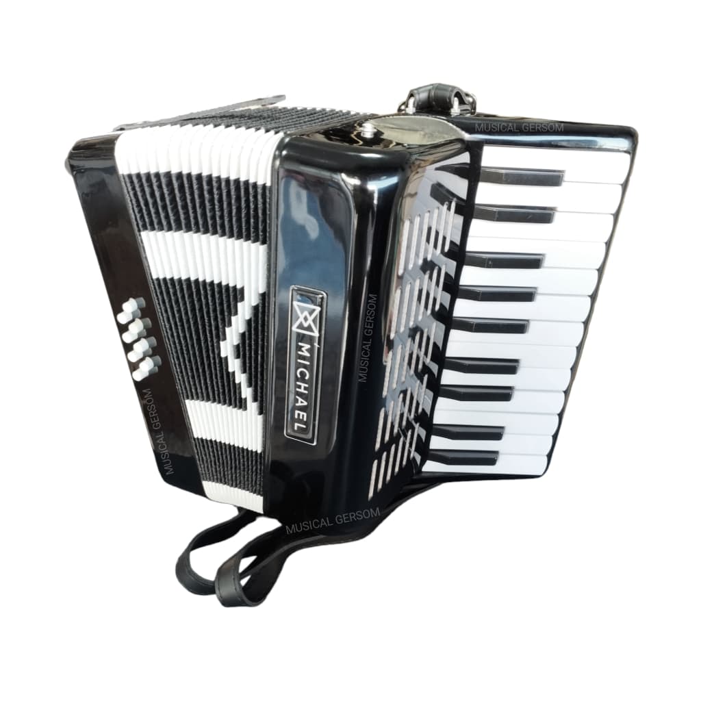 Acordeon Gaita Sanfona 8 Baixos 22 Teclas 3 Cores
