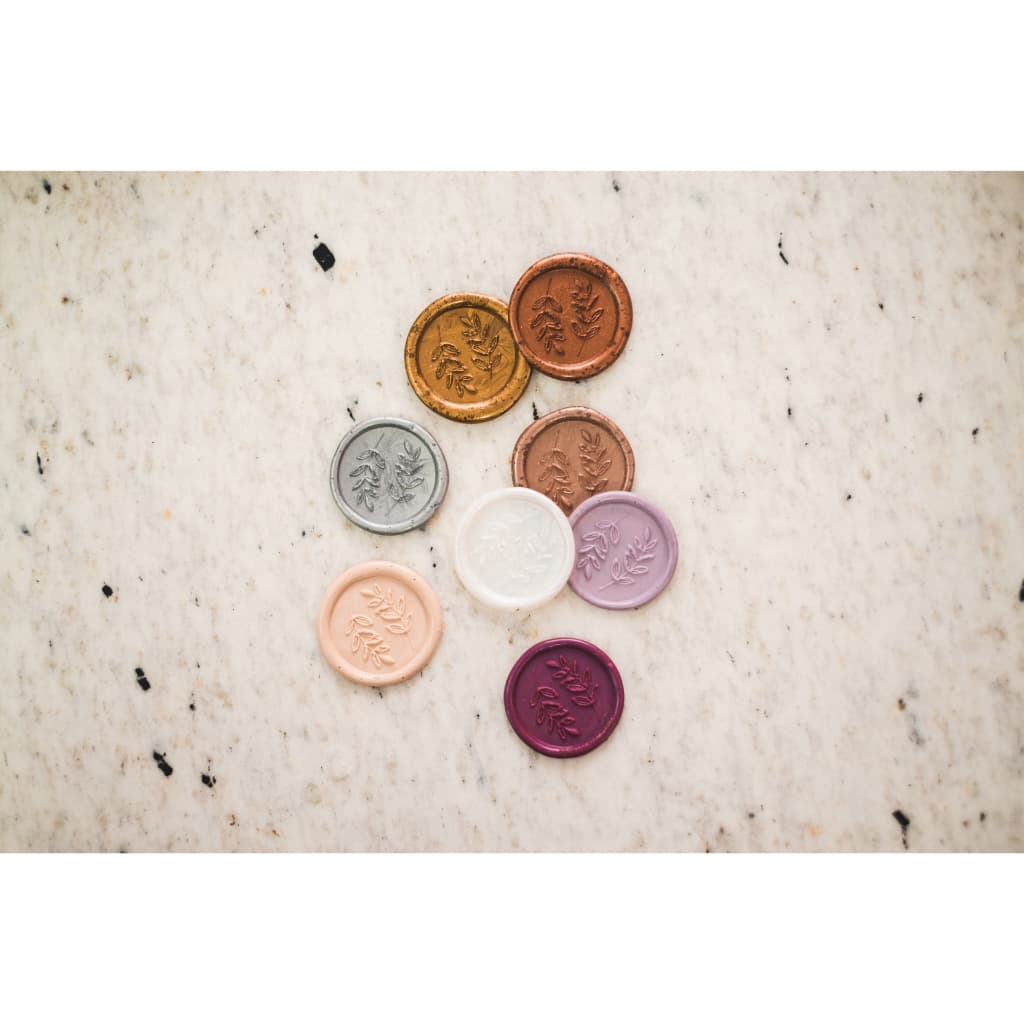 Lacres de cera Galho convite de casamento kit 10un - Envio Imediato, escolha sua cor no chat