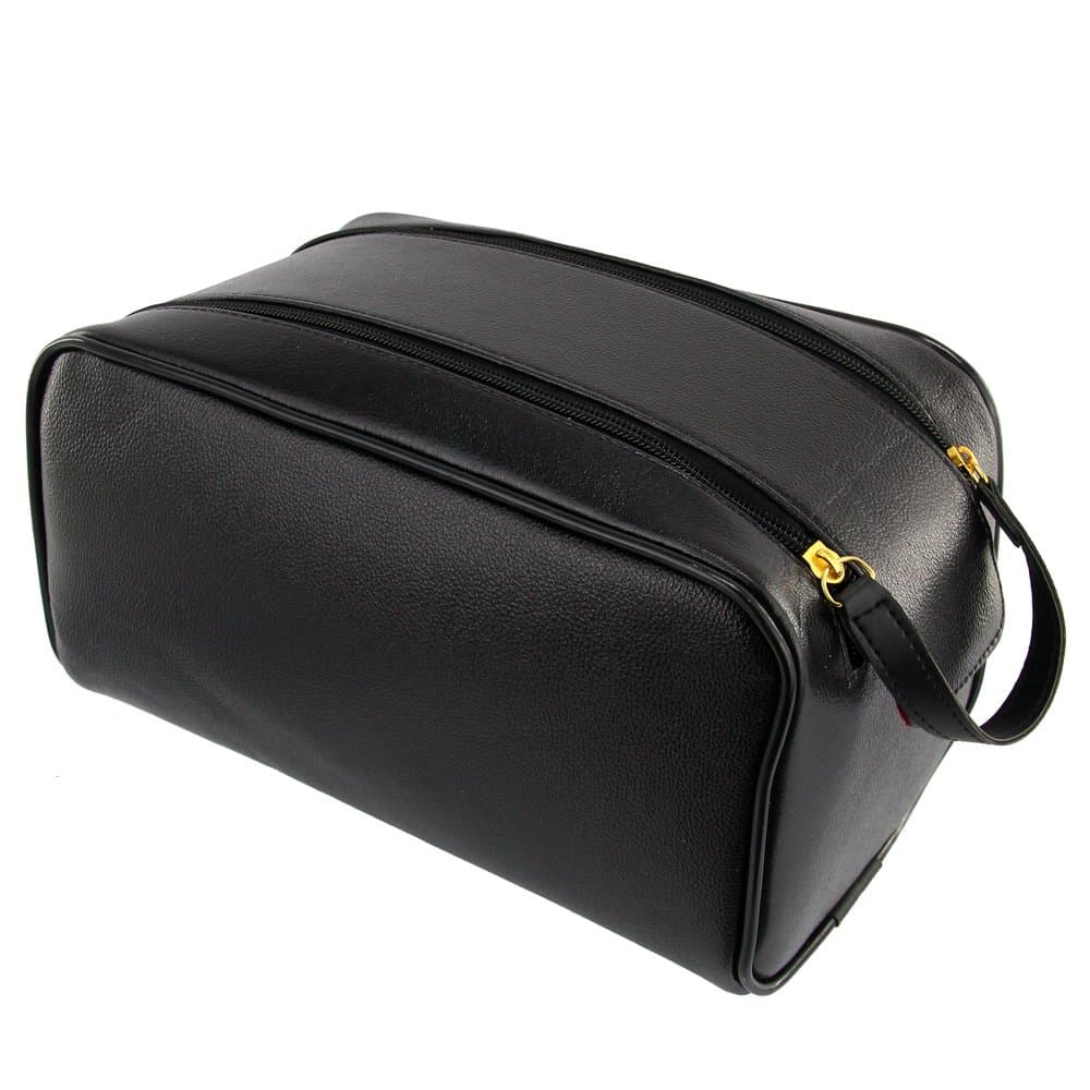 Nécessaire Grande/ Masculina Feminina / Organizadora Viagem Bolsa de Mão / Porta Chuteiras / Porta Maquiagens PRETO LISO