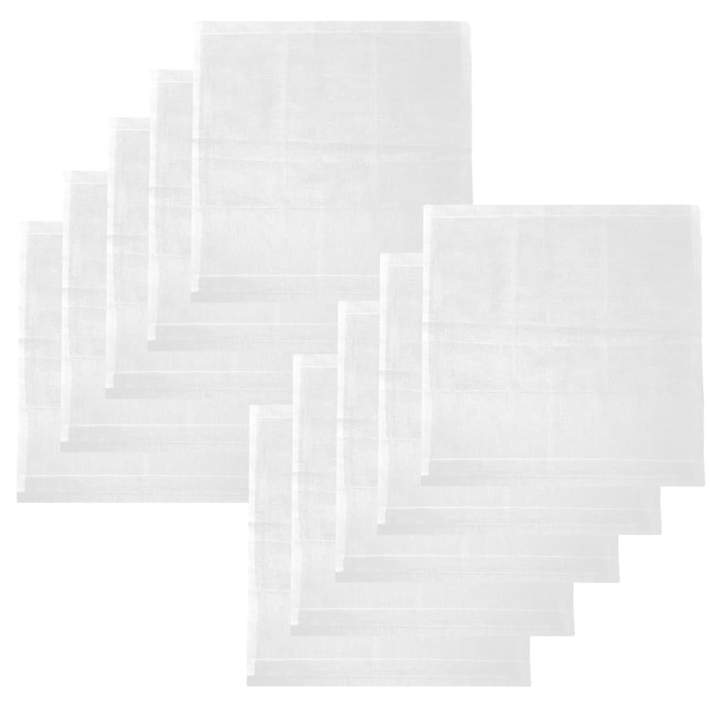 Kit 20 Pano De Boca Luxo Com Faixa/Barra Pinte E Borde para Pintura ou Artesanato 35x35cm