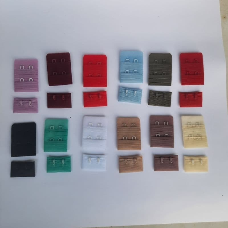 Fecho para sutiã kit com 10 peças colchete