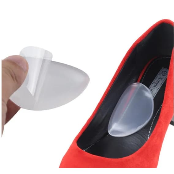 Palmilha Em Gel Ortopédica Arco Plantar Pé Chato Adesiva