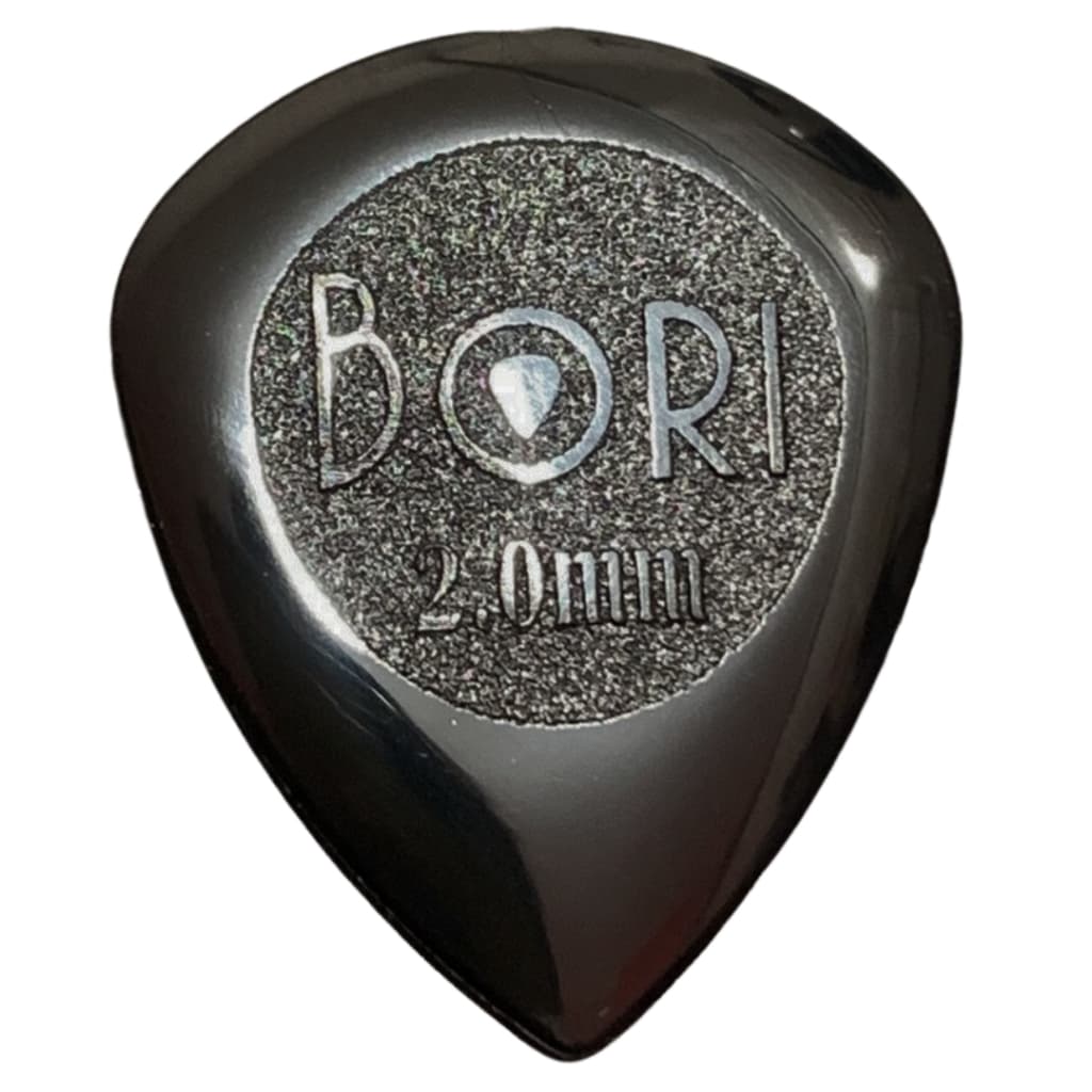 Palheta BORI MINI DRIP Gota Preta Guitarra Violão