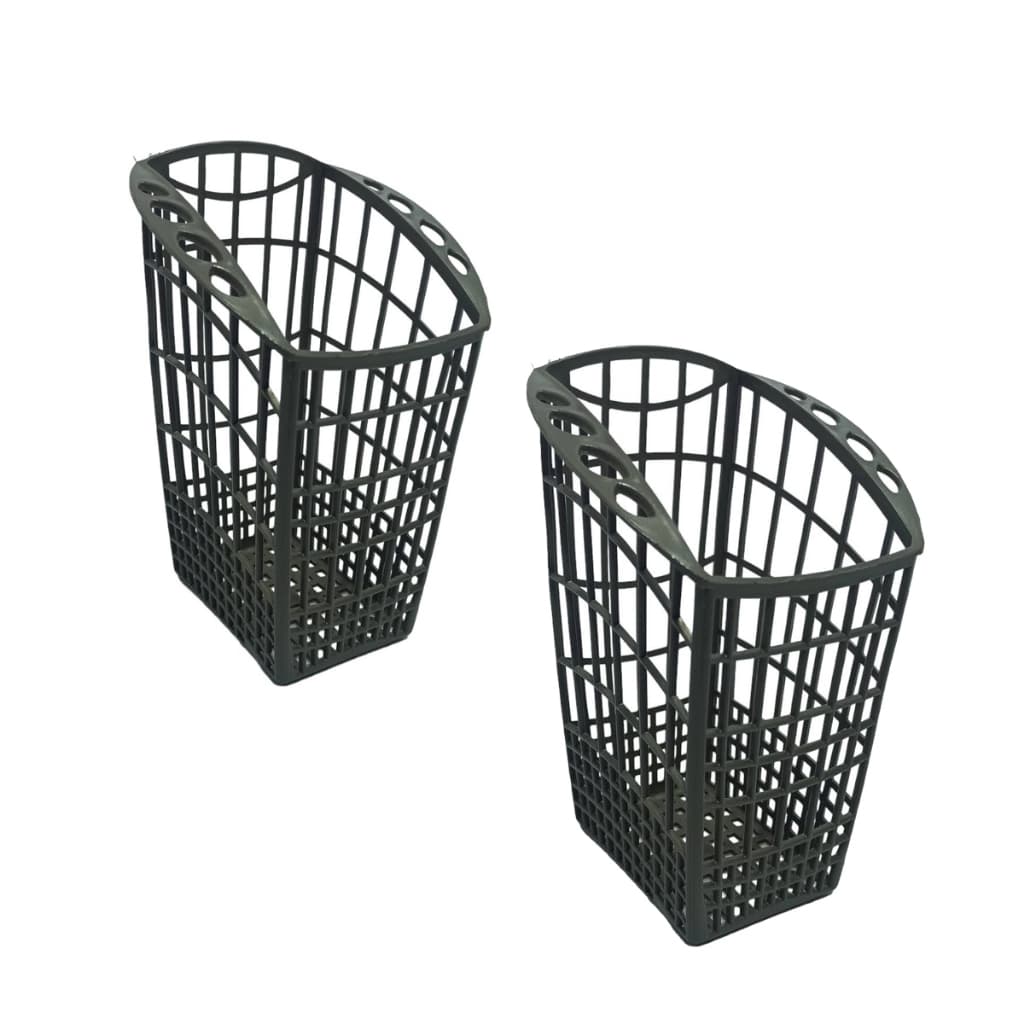 Kit 2 Cestos  Plástico Porta Talheres Para Lava Louças Brastemp Ble20 Blf08 W10370945 K00064