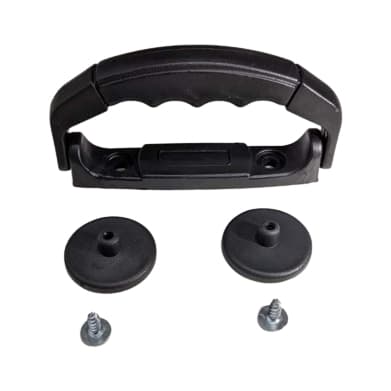 Alça Para Maleta Bolsa Mala Frasqueira (arruelas de fixação e 2 parafusos)  nécessaire em geral.