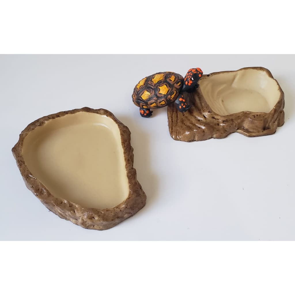 Kit 620 Comedouro Bebedouro Pequeno Para Repteis  Artexotics