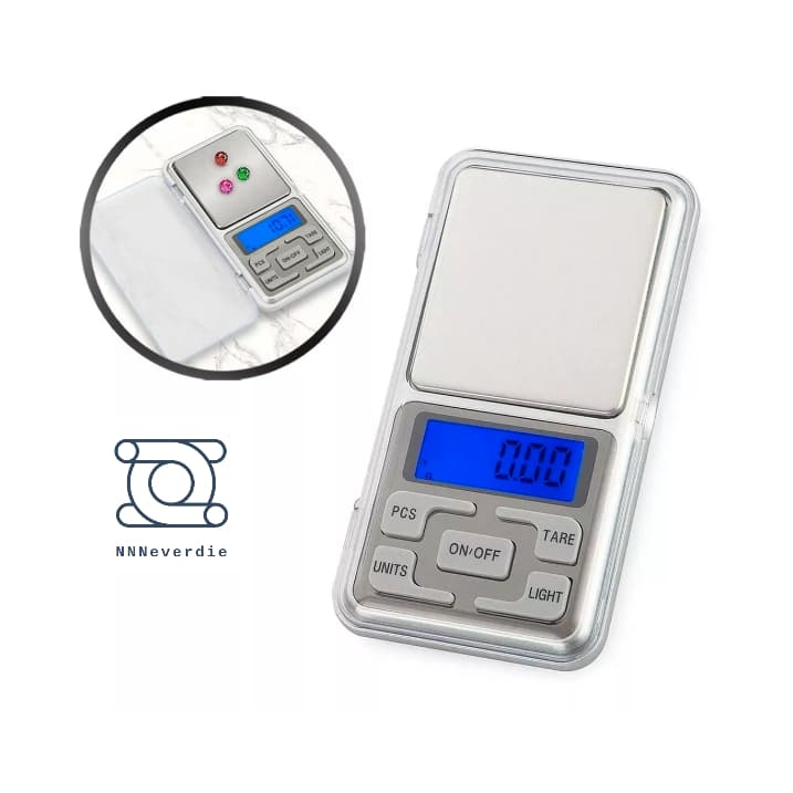 Mini Balança Alta Precisão Portátil 0,1g A 500g Digital