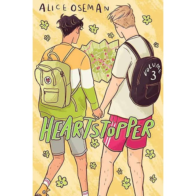 Livro em capa dura:  Heartstopper 3