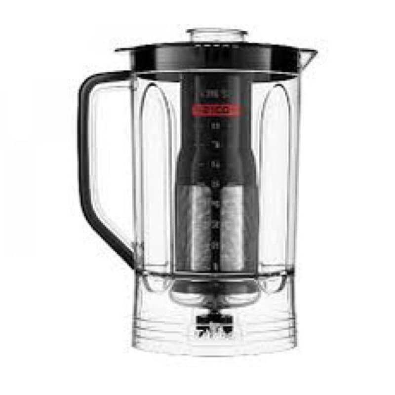 Copo do Liquidificador Processador Mondial MPN-01 Preto Vermelho Original