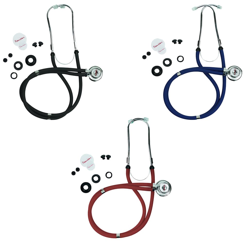 Estetoscópio Rappaport Ausculta Duplo Criança Adulto com Olivas Diafragmas Premium