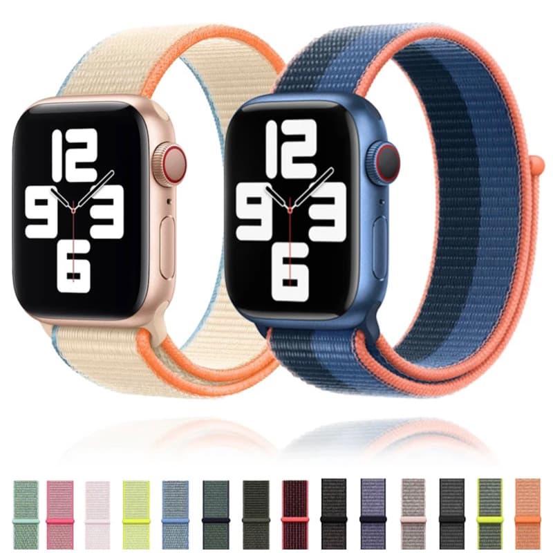 Pulseira One Nylon 38 40 41 42 44 45 49mm para RELOGIO ultra iwatch 7 8 X7 X8 T500 Iwo 12 13 16 W26
