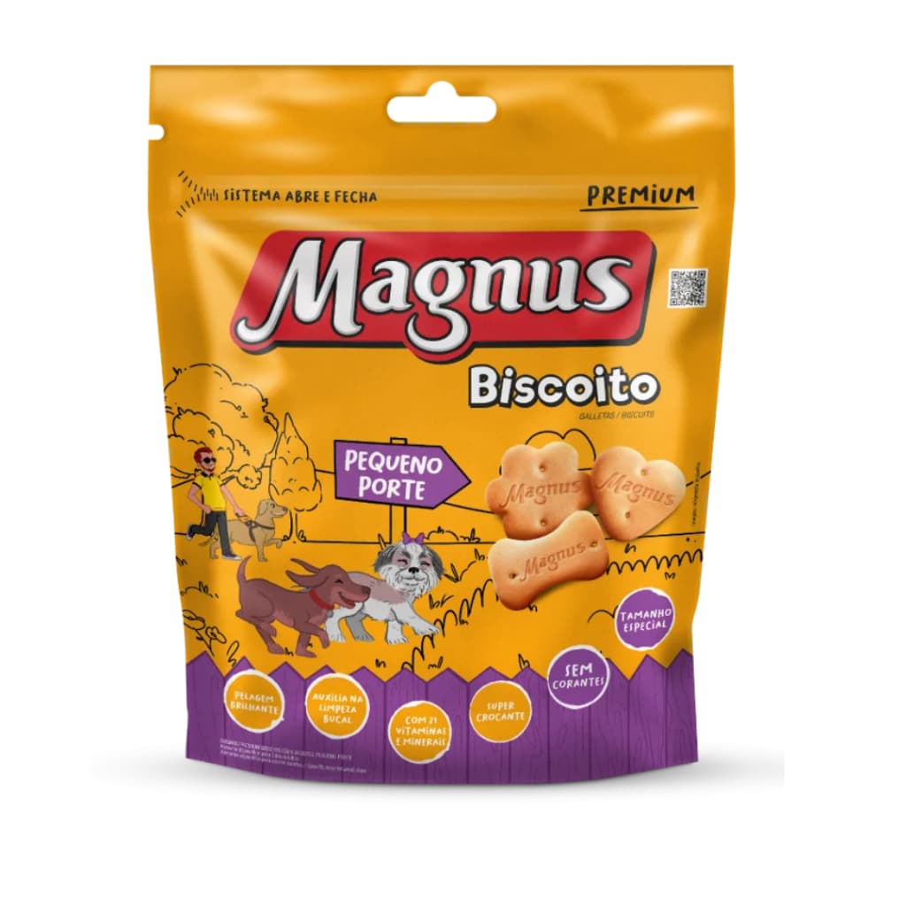 Biscoito Magnus Adulto Porte Pequeno 400g
